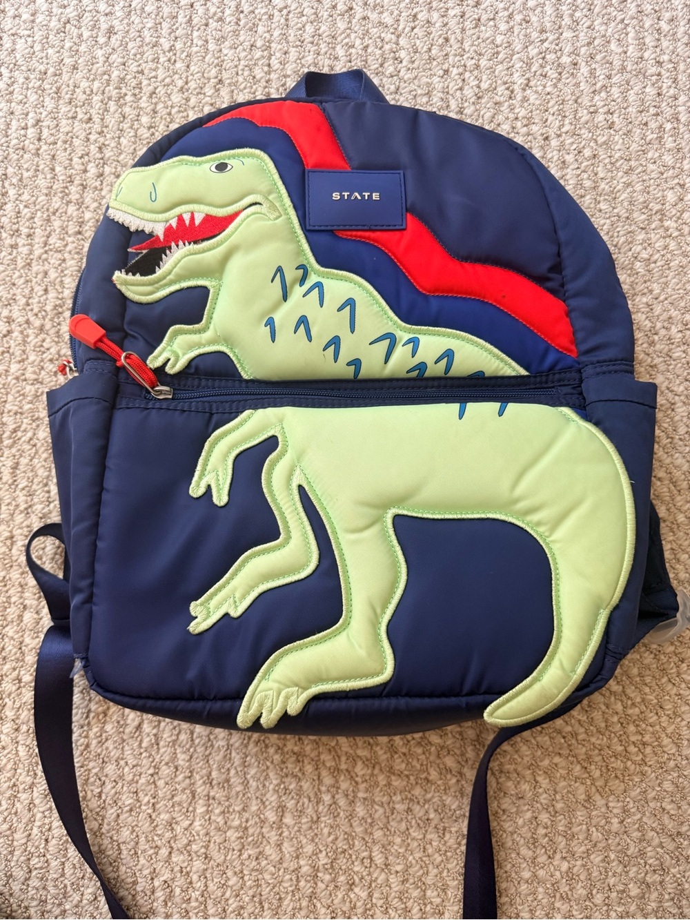 State Dino backpack
